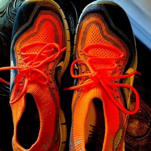 Nike fly knit. Like new. Worn 2-3 times (I need more support) very comfortable